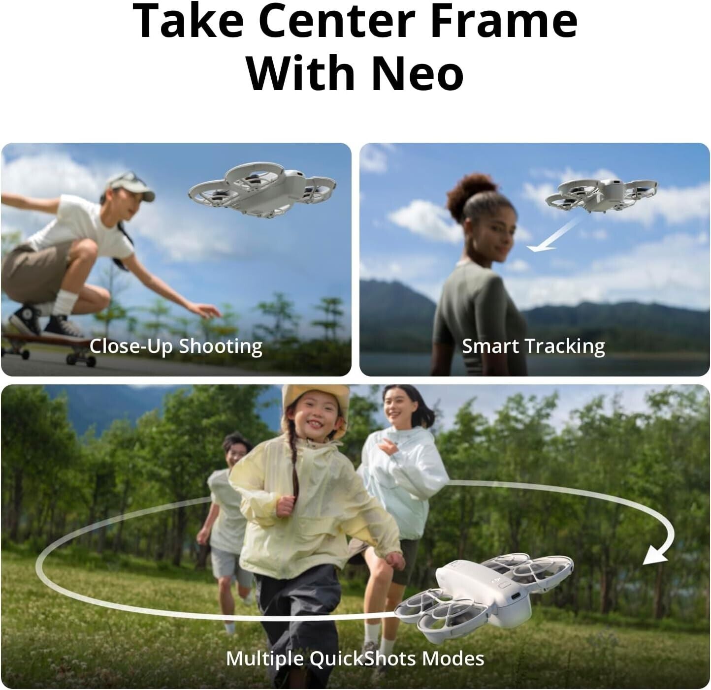 DJI Neo, Mini Drone with 4K UHD Camera for Adults, 135g Self Flying Drone I NEW