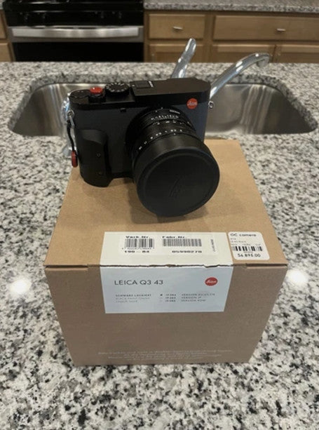 Leica Q3 43 Digital Camera (19084) (Black)